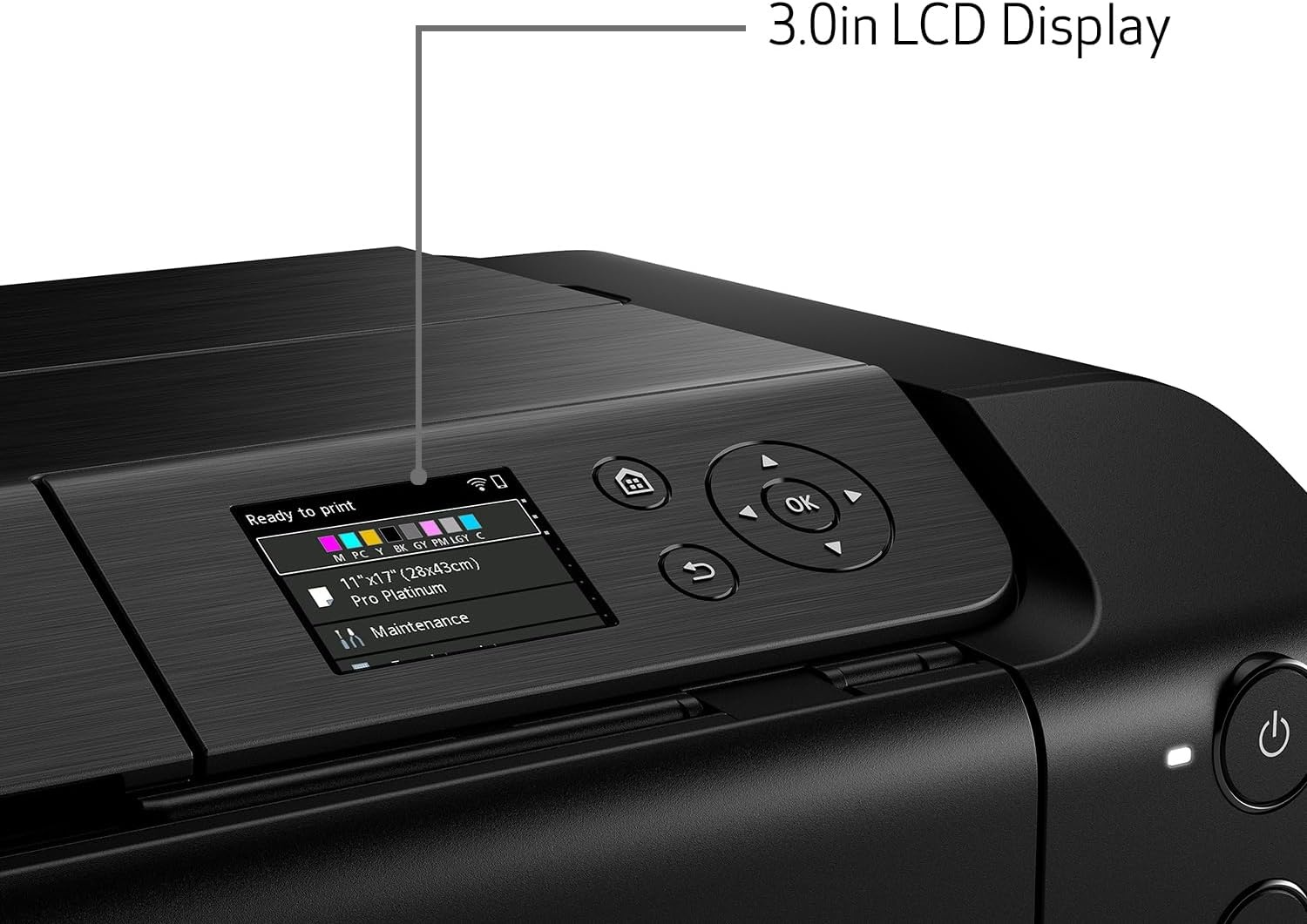 image:imageCanon PIXMA PRO200 Wireless Professional Color Photo Printer Prints up to 13X 19 30 Color LCD Screen amp Layout Software and Mobile Device Printing BlackOld ModelPRO200