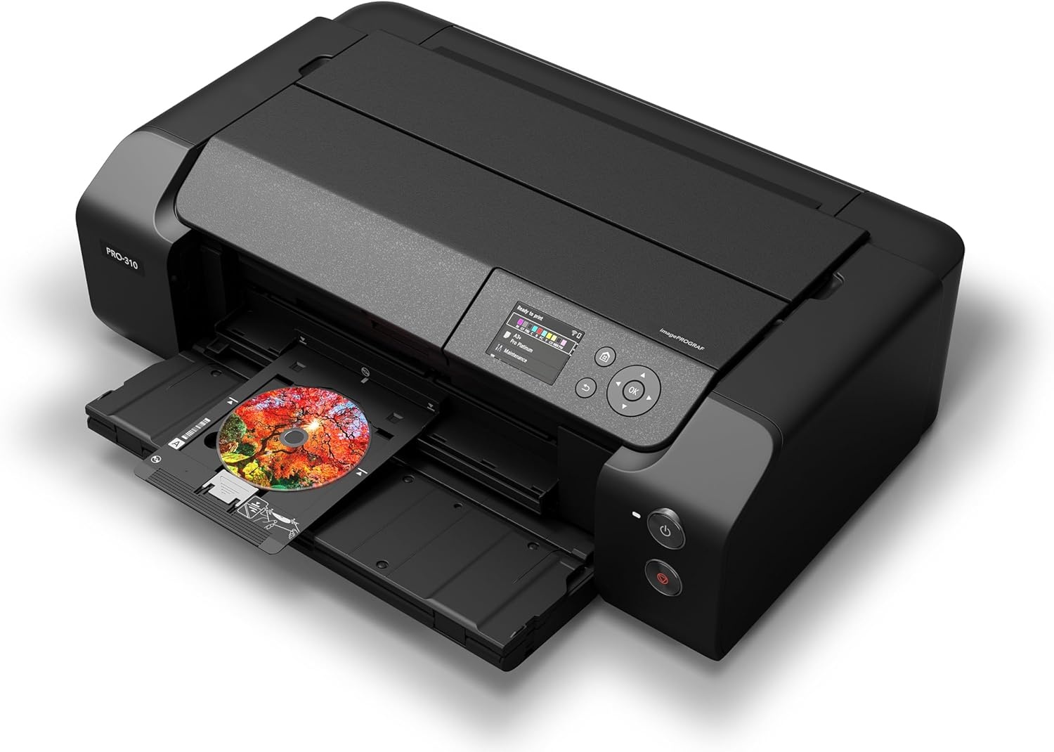 image:imageCanon imagePROGRAF PRO300 Wireless Color WideFormat Printer Prints up to 13X 19 30 LCD Screen with Profession Print amp Layout Software and Mobile Device Printing Black One SizeNew Model PRO310