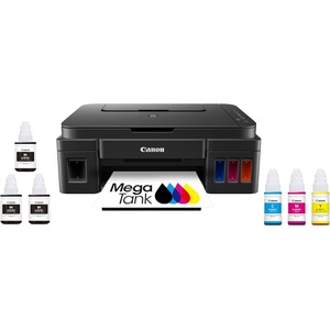 image:imageCanon G3200 AllInOne Wireless Supertank MegaTank Printer Copier Scanner and Mobile Printing Black 65 x 176 x 13 0630C002