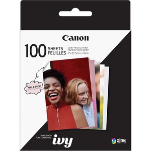 image:imageCanon Ivy Zink 2 x 3 Photo Sticker Paper 100 Sheets Pack2X3 100 sheets