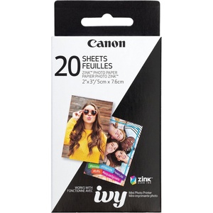 image:imageCanon Ivy Zink 2 x 3 Photo Sticker Paper 100 Sheets Pack2X3 20 sheets