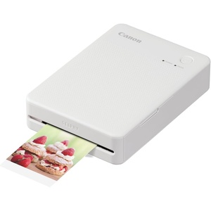 image:imageCanon SELPHY QX20 Wireless Compact Photo Printer DyeSublimation Color Printing Prints 21x3427x27 Card amp Square Sizes Builtin Battery amp WiFi Portable Travel amp Selfie Printer WhiteWhite