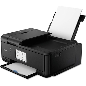 image:imageCanon TR8520 AllInOne Printer For Home Office Wireless  Mobile Printing  Photo and Document Printing AirPrintR and Google Cloud printing Black