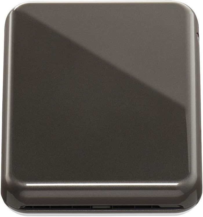 image:imageCanon IVY Mini Photo Printer for Smartphones Mint Green Stickyback prints Pocketsize Printer OnlySlate Gray
