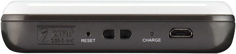 image:imageCanon IVY Mini Photo Printer for Smartphones Mint Green Stickyback prints Pocketsize Printer OnlySlate Gray
