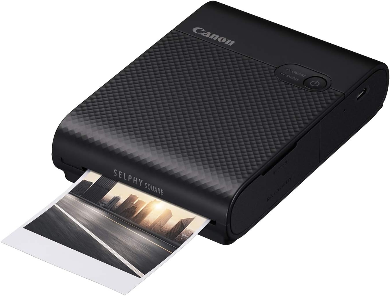 image:imageCanon SELPHY QX10 Portable Square Photo Printer for iPhone or Android PinkBlack
