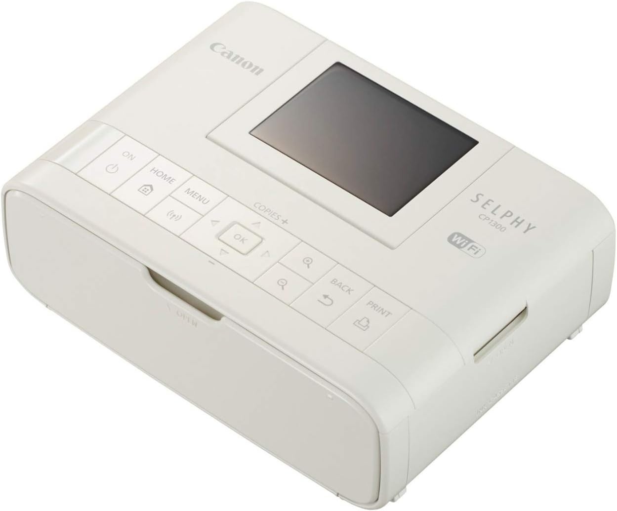 image:imageCanon Selphy CP1300 Wireless Compact Photo Printer with AirPrint and Mopria Device Printing White