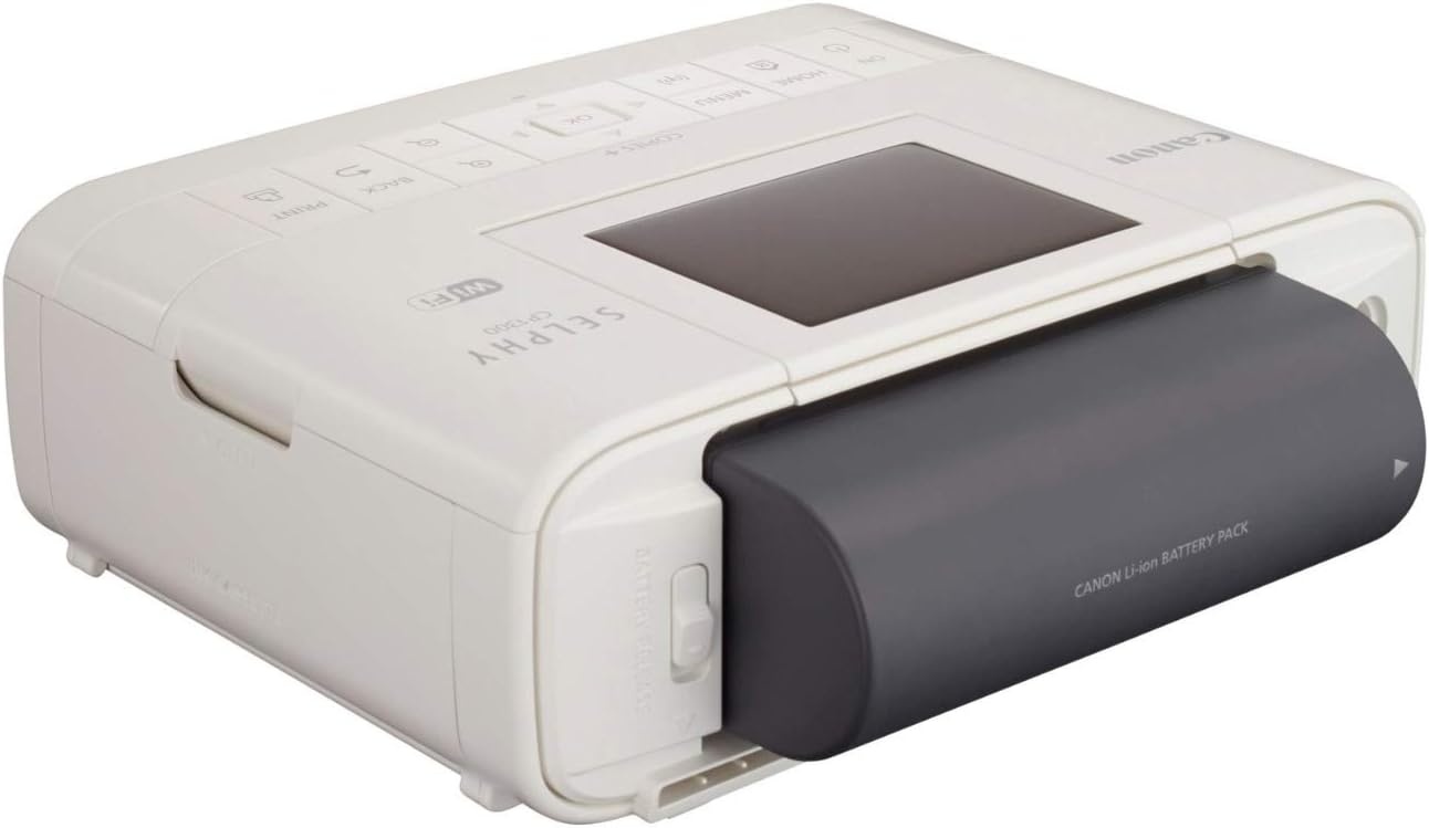 image:imageCanon Selphy CP1300 Wireless Compact Photo Printer with AirPrint and Mopria Device Printing White