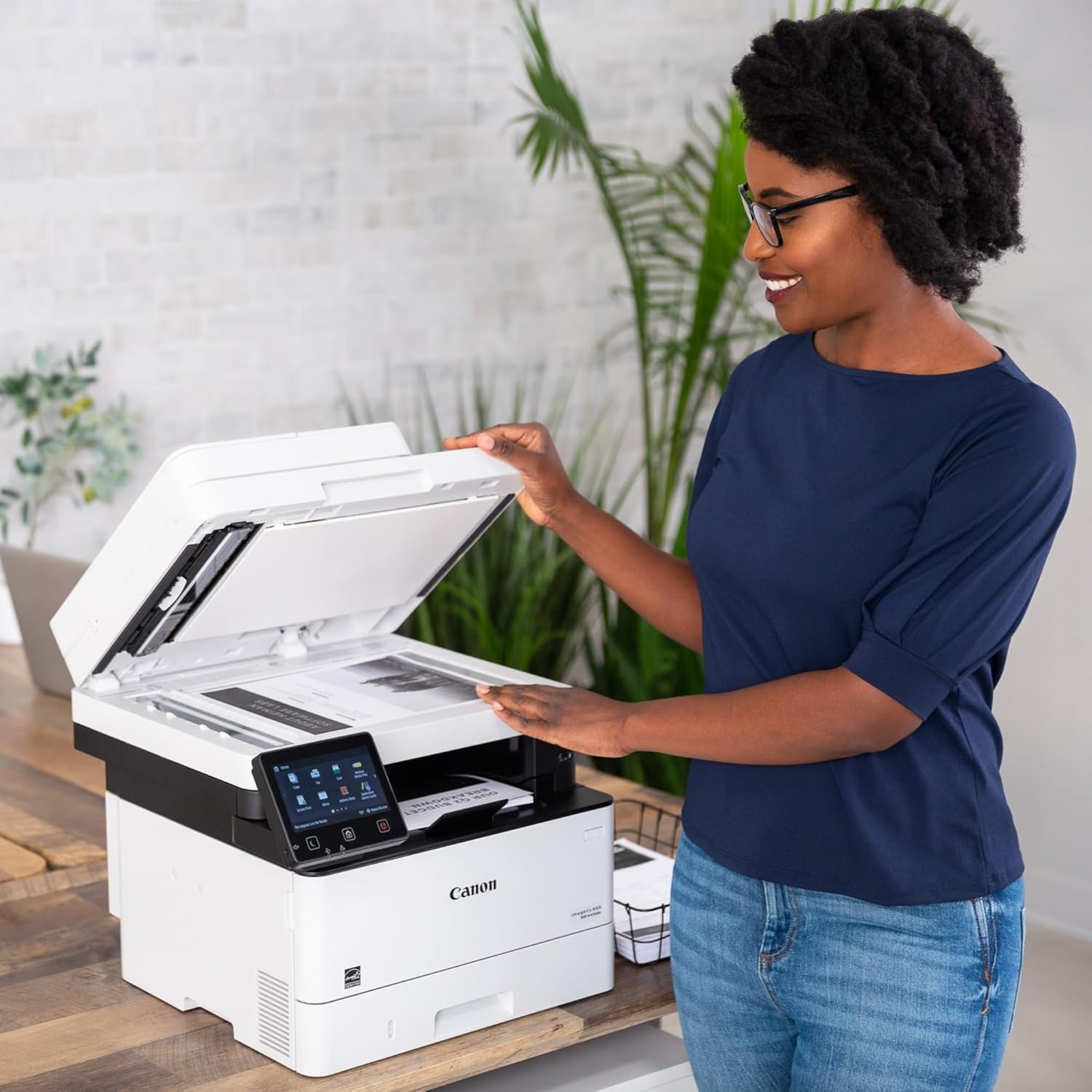 image:imageimageCLASS MF445dw AllinOne Wireless MobileReady Laser Printer with 3 Year Warranty