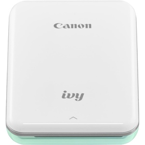 image:imageCanon IVY Mini Photo Printer for Smartphones Mint Green  Stickyback prints Pocketsize Printer OnlyMint Green