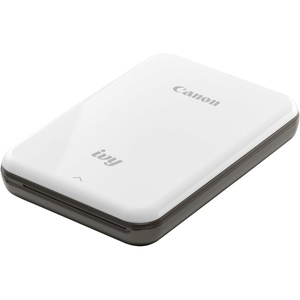image:imageCanon IVY Mini Photo Printer for Smartphones Mint Green  Stickyback prints Pocketsize Printer OnlySlate Gray