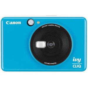 image:imageCanon Ivy CLIQ Instant Camera Printer Mini Photo Printer with 2X3 StickyBack Photo Paper10 SheetsSeaside Blue