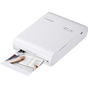 image:imageCanon SELPHY QX10 Portable Square Photo Printer for iPhone or Android PinkWhite