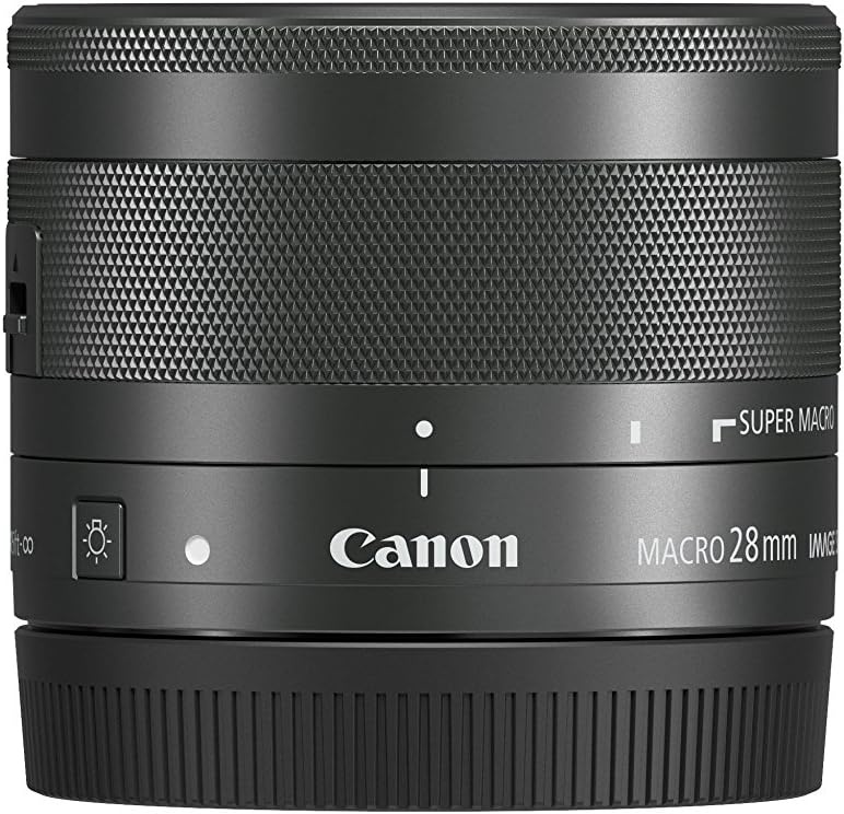 image:imageCanon EFM 28mm f35 Macro is STM Lens Black 1362C005