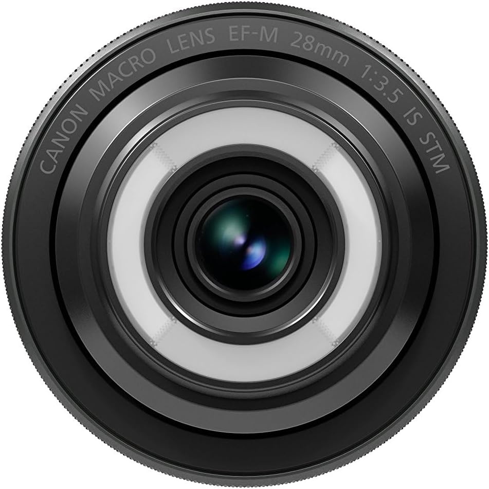 image:imageCanon EFM 28mm f35 Macro is STM Lens Black 1362C005