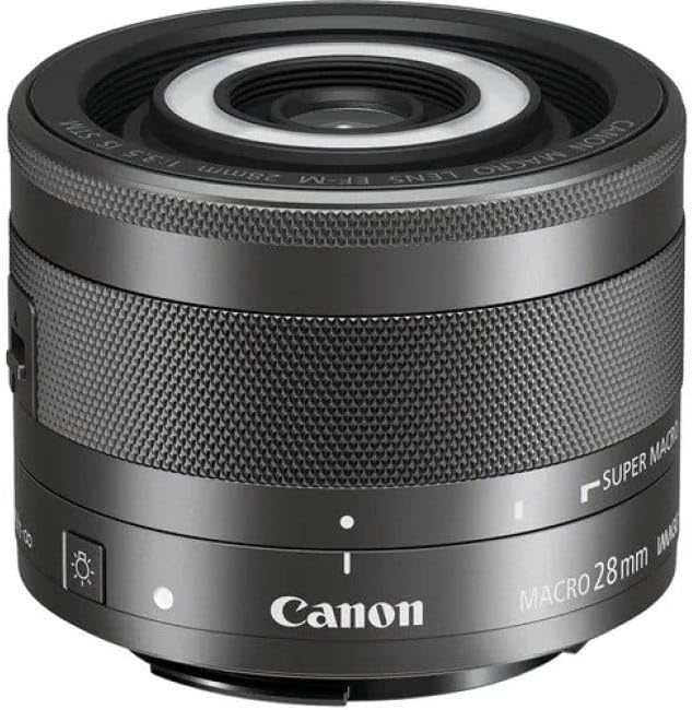 image:imageCanon EFM 28mm f35 Macro is STM Lens Black 1362C005