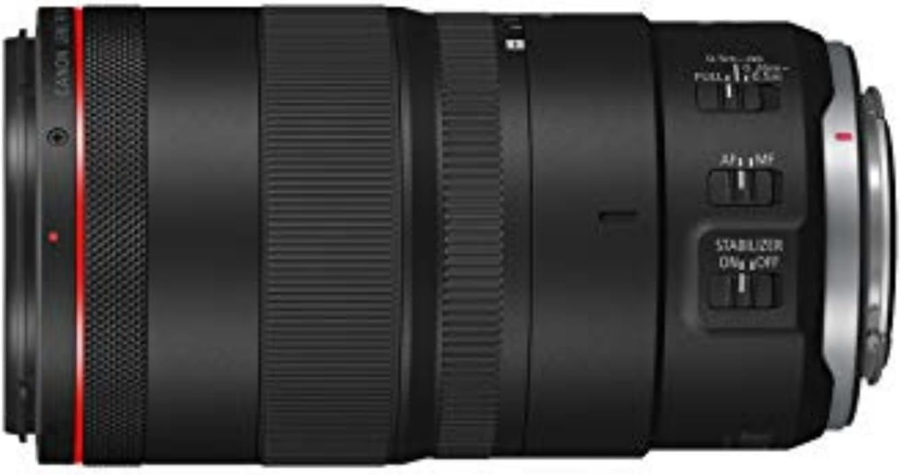 image:imageCanon RF100mm F28 L Macro is USM Lens Medium Telephoto Lens Macro Lens Compatible with EOS R Series Mirrorless Cameras Black