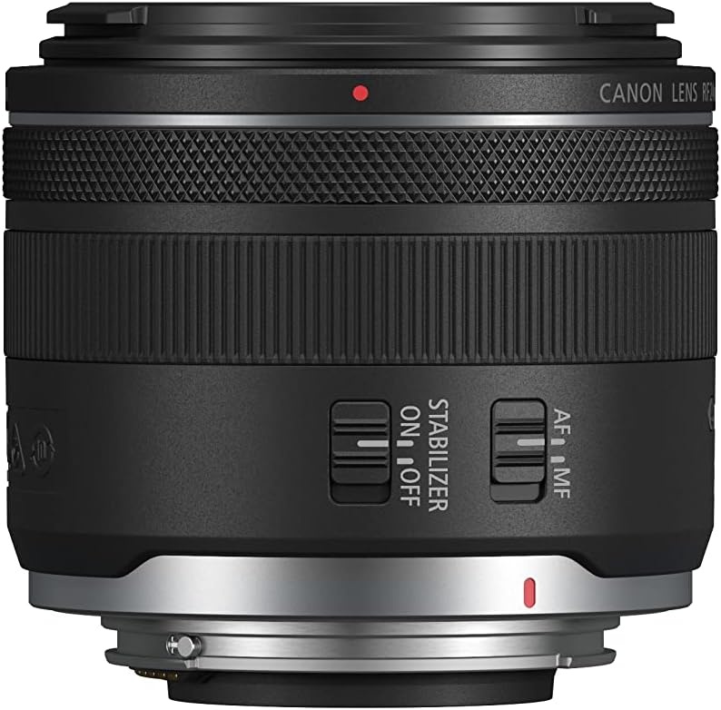 image:imageCanon RF24mm F18 Macro is STM Lens WideAngle Fixed Focal Length Prime Lens Compatible with EOS R Series Mirrorless Cameras Black