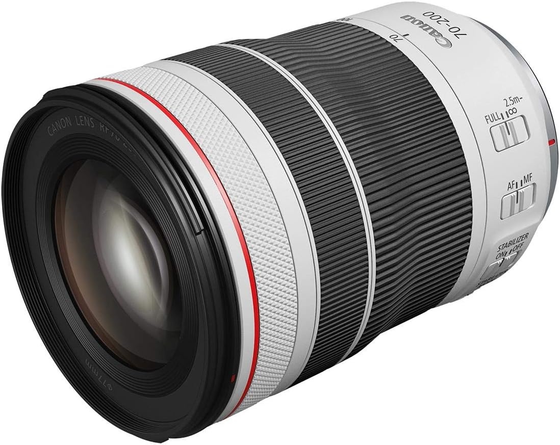 image:imageCanon RF70200mm F4 L is USM Lens Telephoto Zoom Lens Compatible with EOS R Series Mirrorless Cameras White