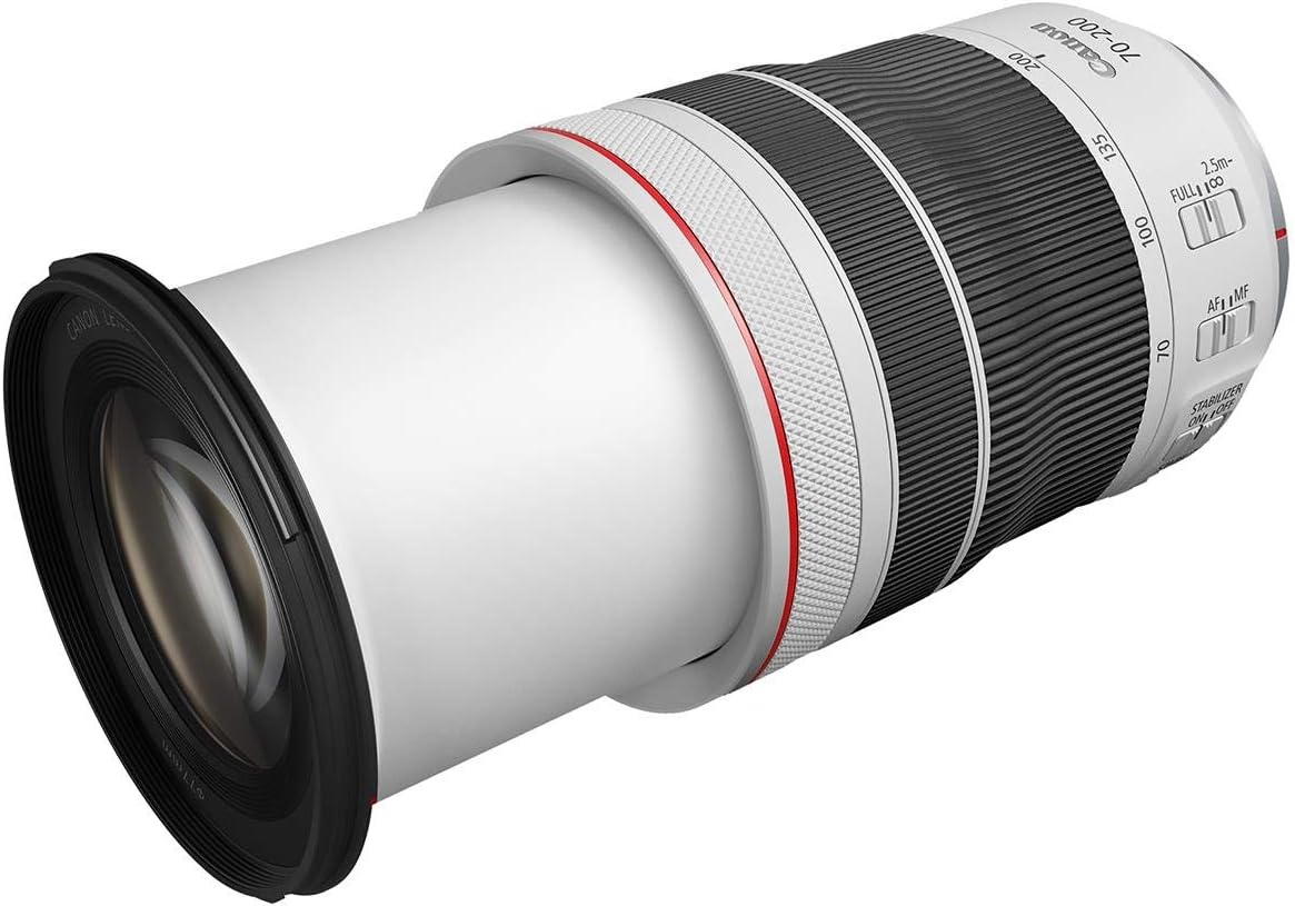 image:imageCanon RF70200mm F4 L is USM Lens Telephoto Zoom Lens Compatible with EOS R Series Mirrorless Cameras White