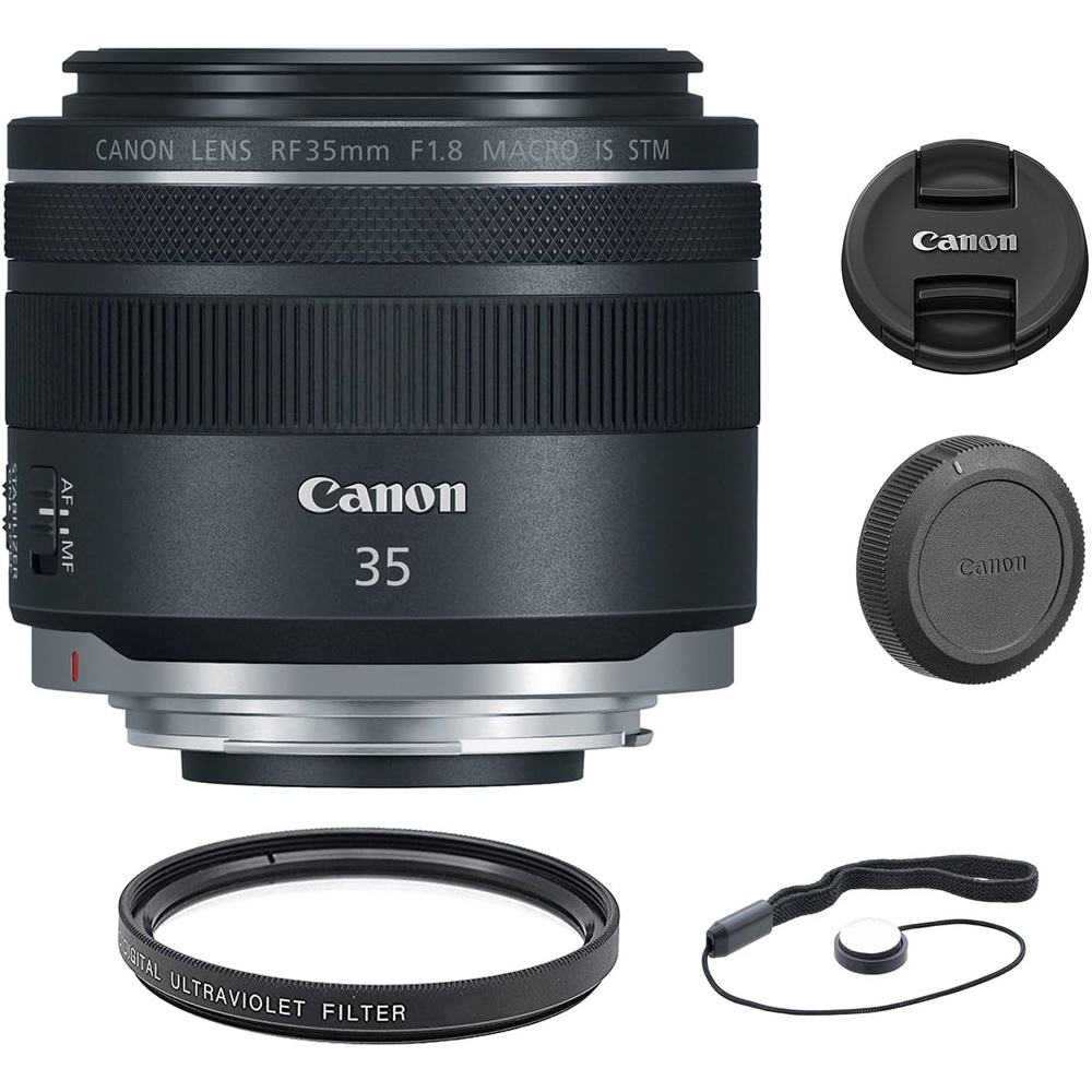 image:imageCanon RF35mm F18 is Macro STM Lens BlackLens Basic Kit