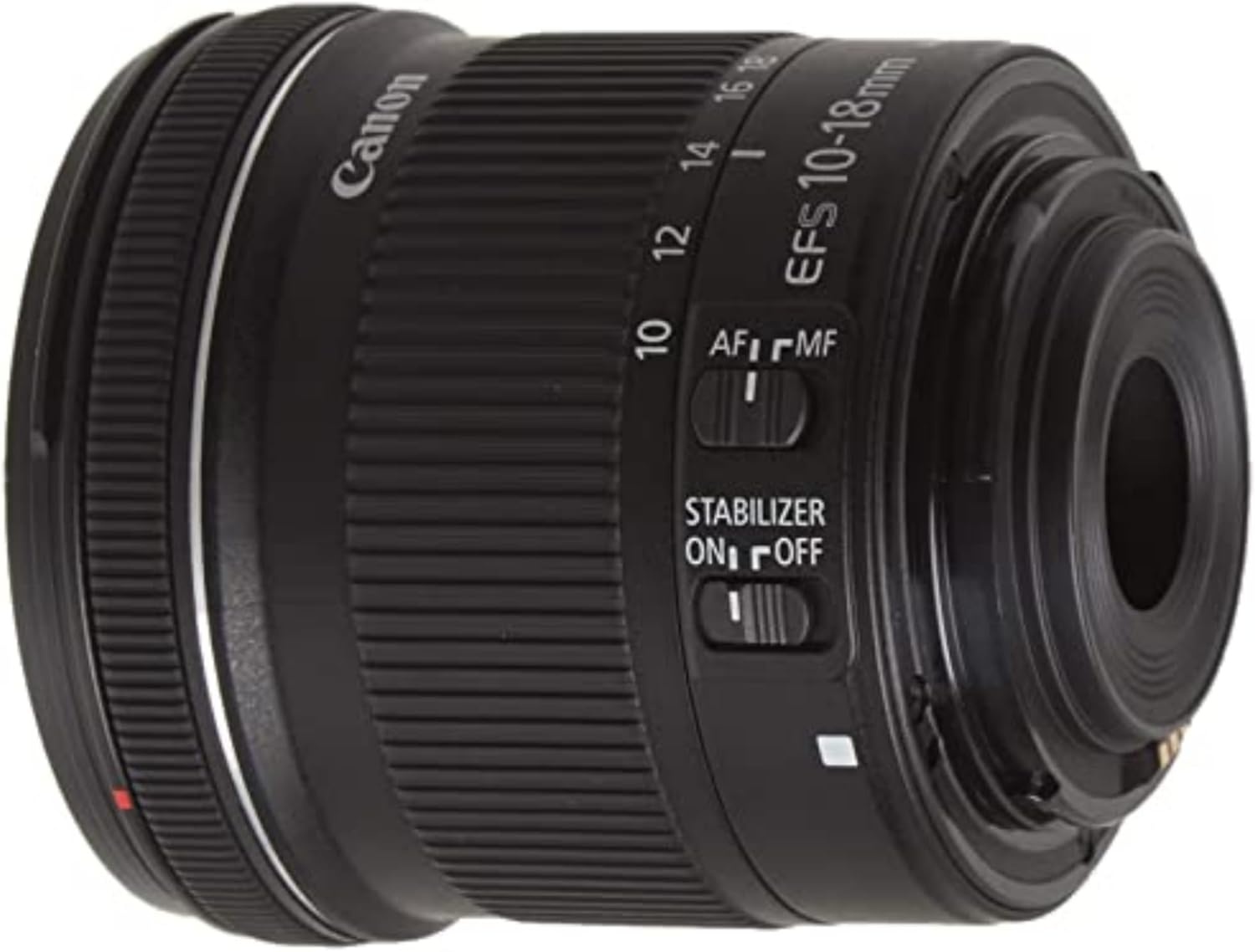 image:imageCanon EFS 1018mm f4556 is STM Lens Lens Only18mm