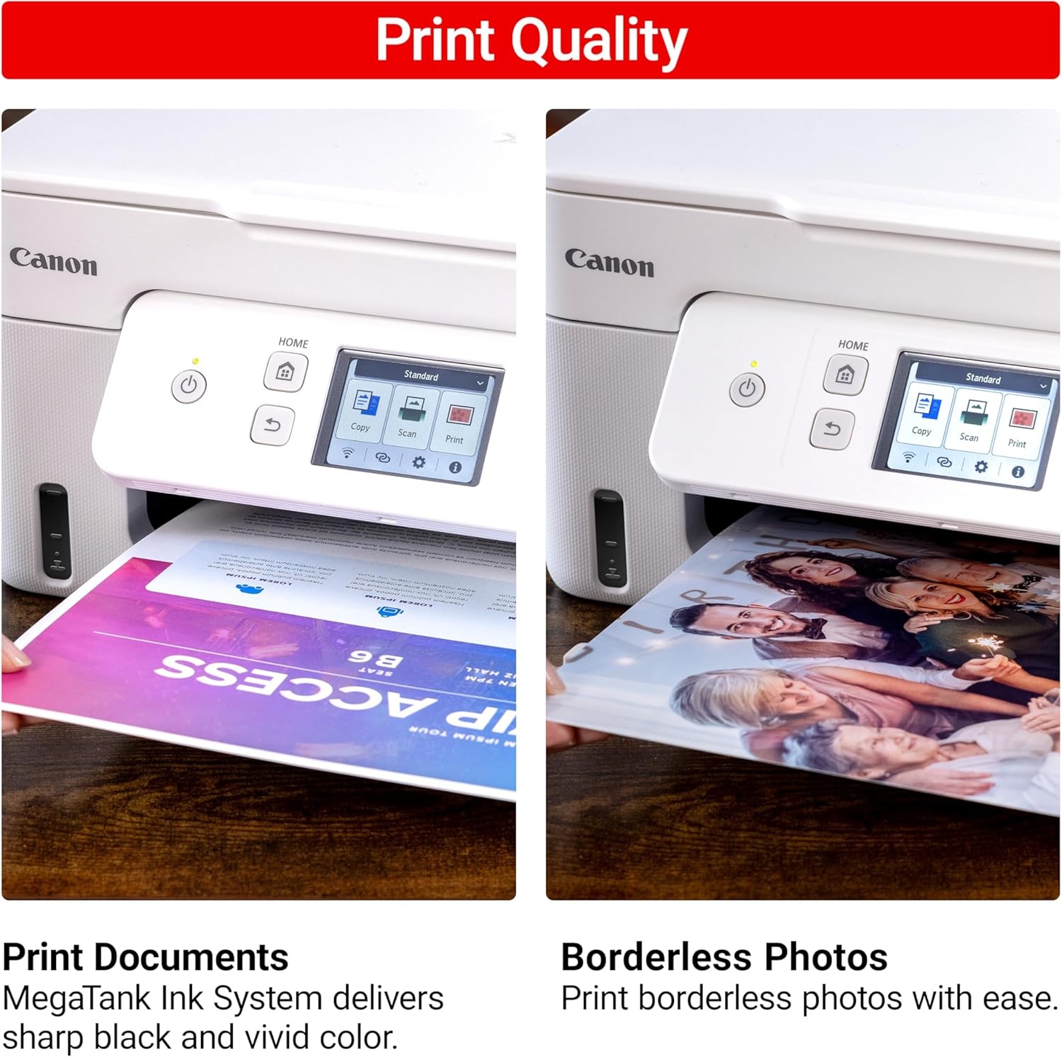 image:imageCanon MegaTank G3270 AllinOne Wireless Inkjet Printer Home Use Print Scan and CopyWhite