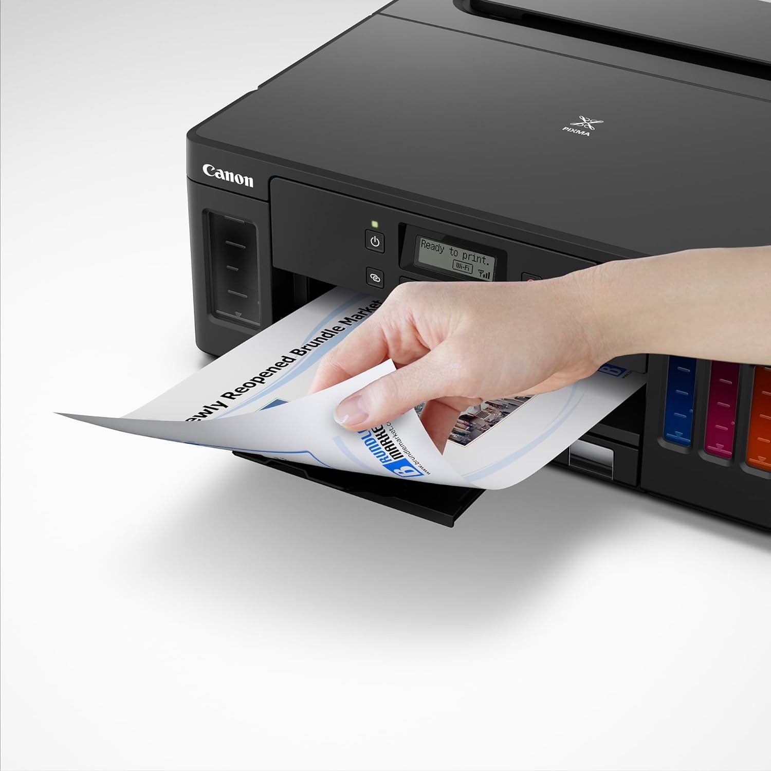 image:imageCanon PIXMA G5020 Wireless MegaTank Single Function SuperTank Printer Mobile amp Auto 2Sided Printing