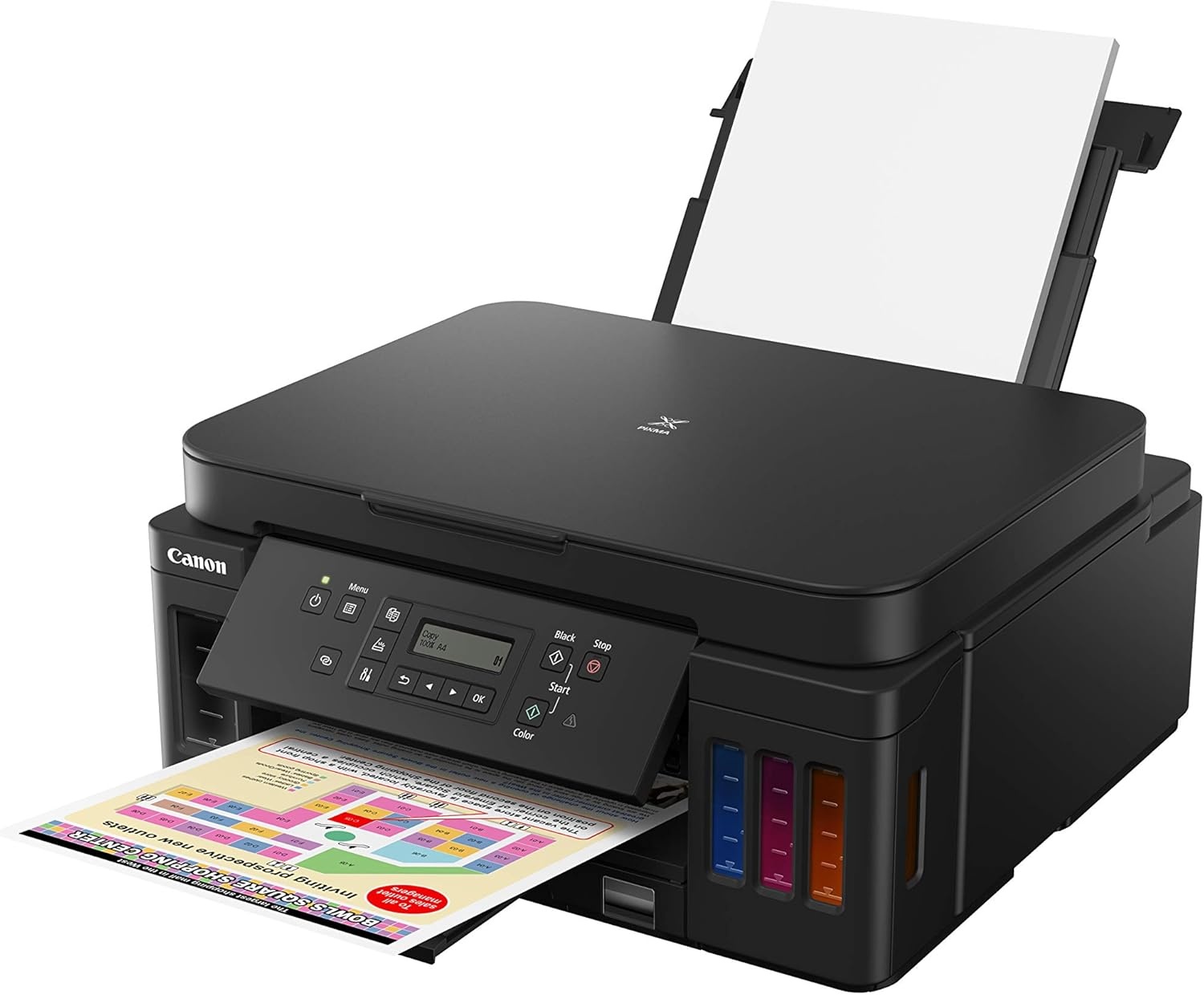 image:imageCanon PIXMA Megatank G6020 Wireless Refillable Inkjet Printer with Scanner amp CopierG6020