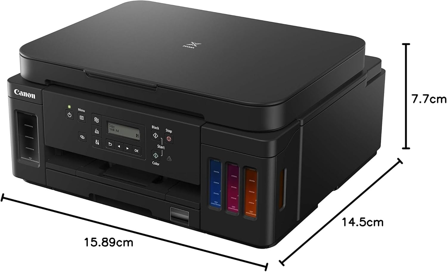 image:imageCanon PIXMA Megatank G6020 Wireless Refillable Inkjet Printer with Scanner amp CopierG6020