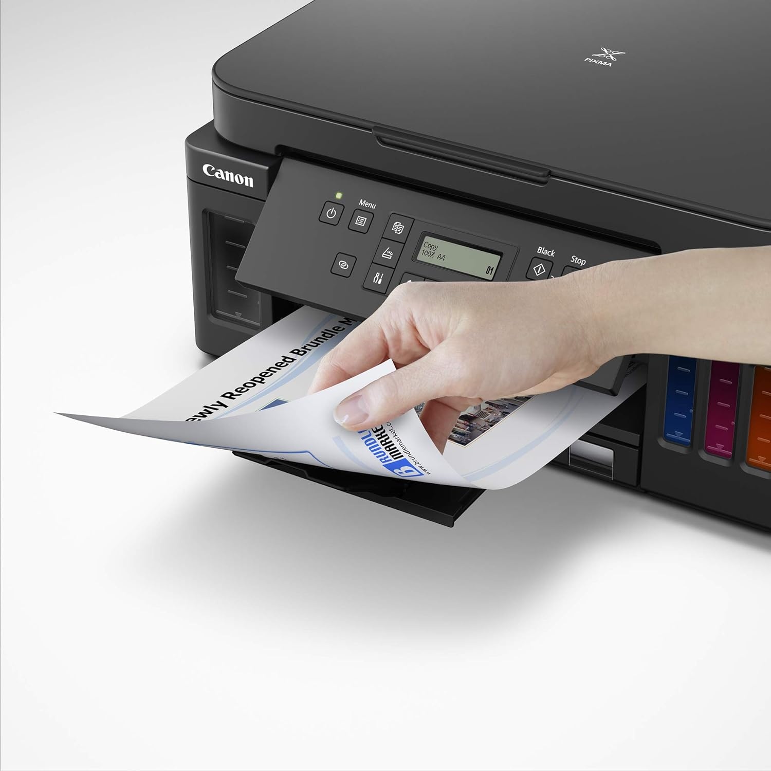 image:imageCanon PIXMA Megatank G6020 Wireless Refillable Inkjet Printer with Scanner amp CopierG6020