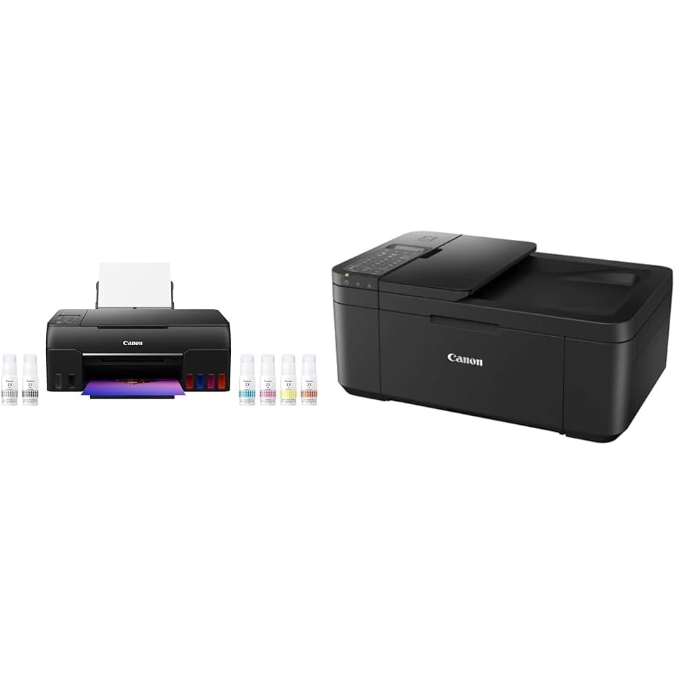 image:imageCanon PIXMA G620 Wireless MegaTank Photo AllinOne Printer Print Copy Scan BlackCompatible with Alexa amp PIXMA TR4720 Wireless Inkjet AllinOne Color Printer Black