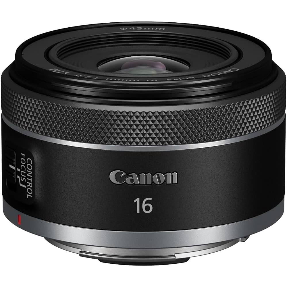 image:imageCanon RF16mm F28 STM Lens Ultra WideAngle Fixed Focal Length Prime Lens Compatible with EOS R Series Mirrorless Cameras BlackLens Only