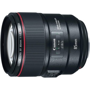 image:imageCanon EF 85mm f14L IS USM  DSLR Lens with IS Capability Black  2271C002Lens Only
