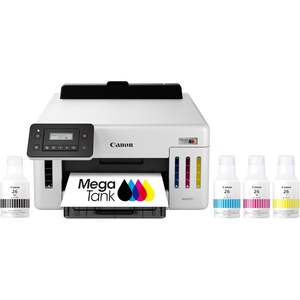 image:imageCanon MegaTank GX5120 Wireless Single Function Printer Print Only for Small Office with Auto 2Sided Printing WhiteNew Model Megatank GX5120