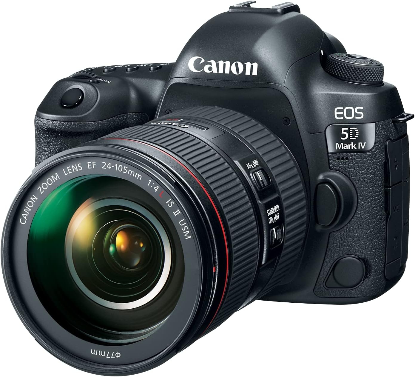 image:imageCanon EOS 5D Mark IV Full Frame Digital SLR Camera with EF 24105mm f4L is II USM Lens Kitw EF 24105mm