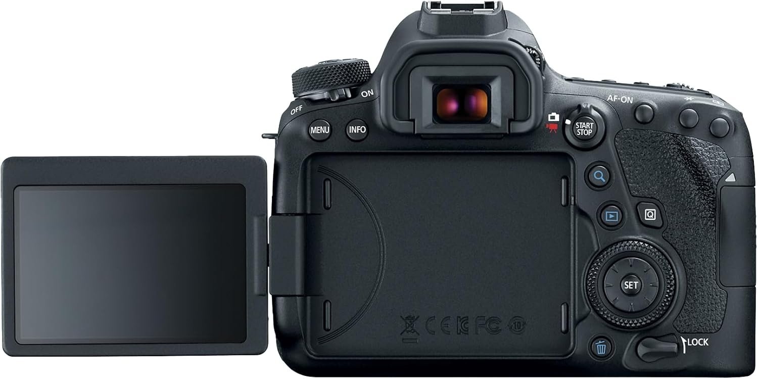 image:imageCanon EOS 6D Mark II DSLR Camera with EF 24105mm USM Lens WiFi Enabled BlackBlack