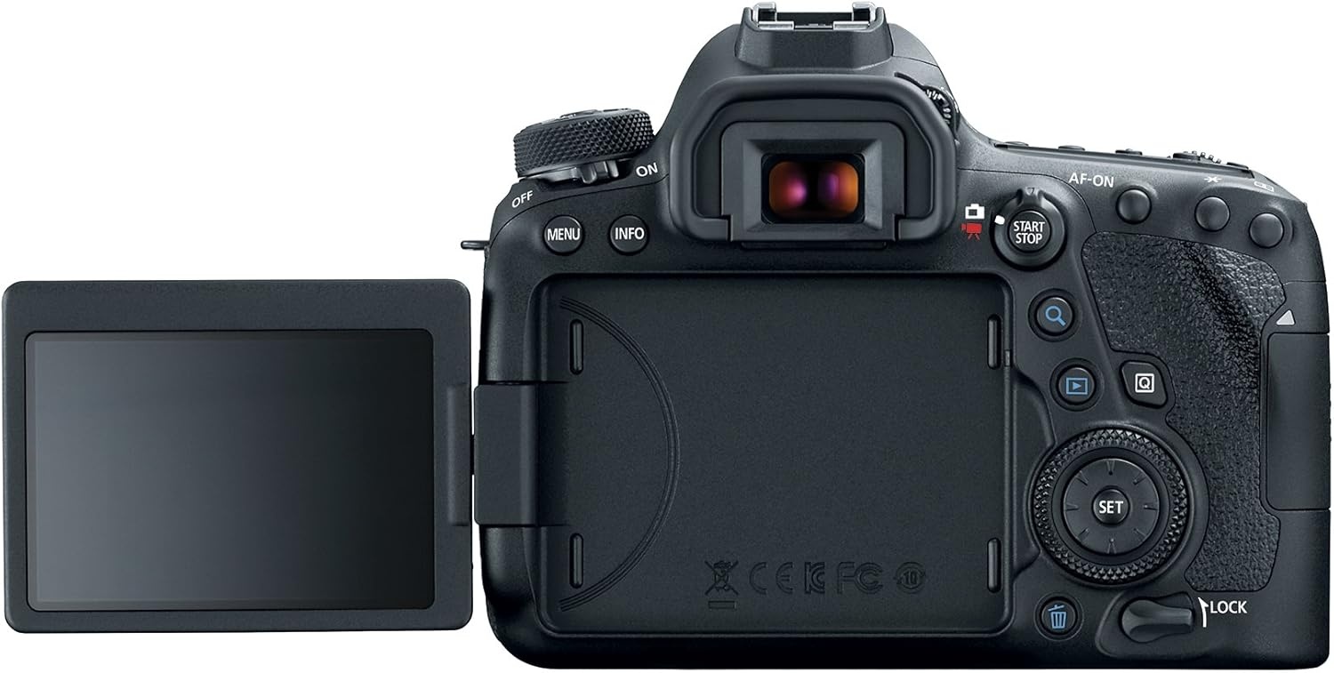 image:imageCanon EOS 6D Mark II DSLR Camera with EF 24105mm USM Lens WiFi Enabled BlackBlack