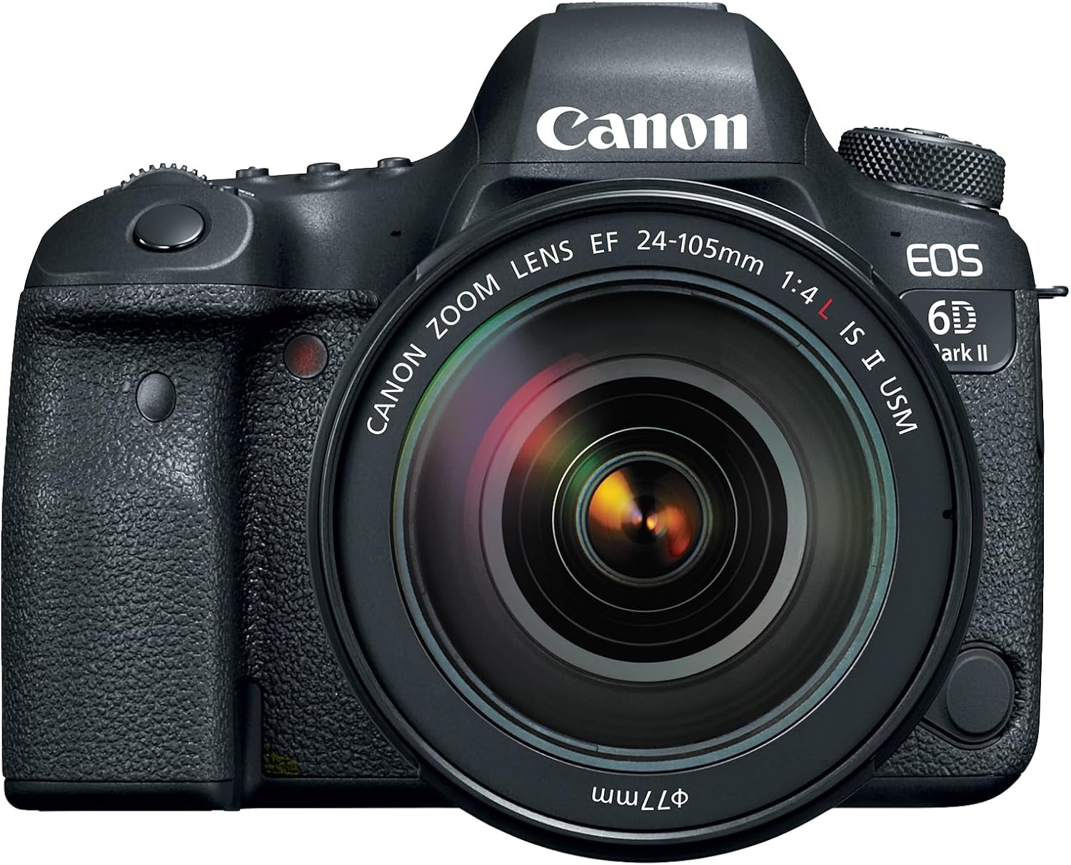 image:imageCanon EOS 6D Mark II DSLR Camera with EF 24105mm USM Lens WiFi Enabled BlackBlack