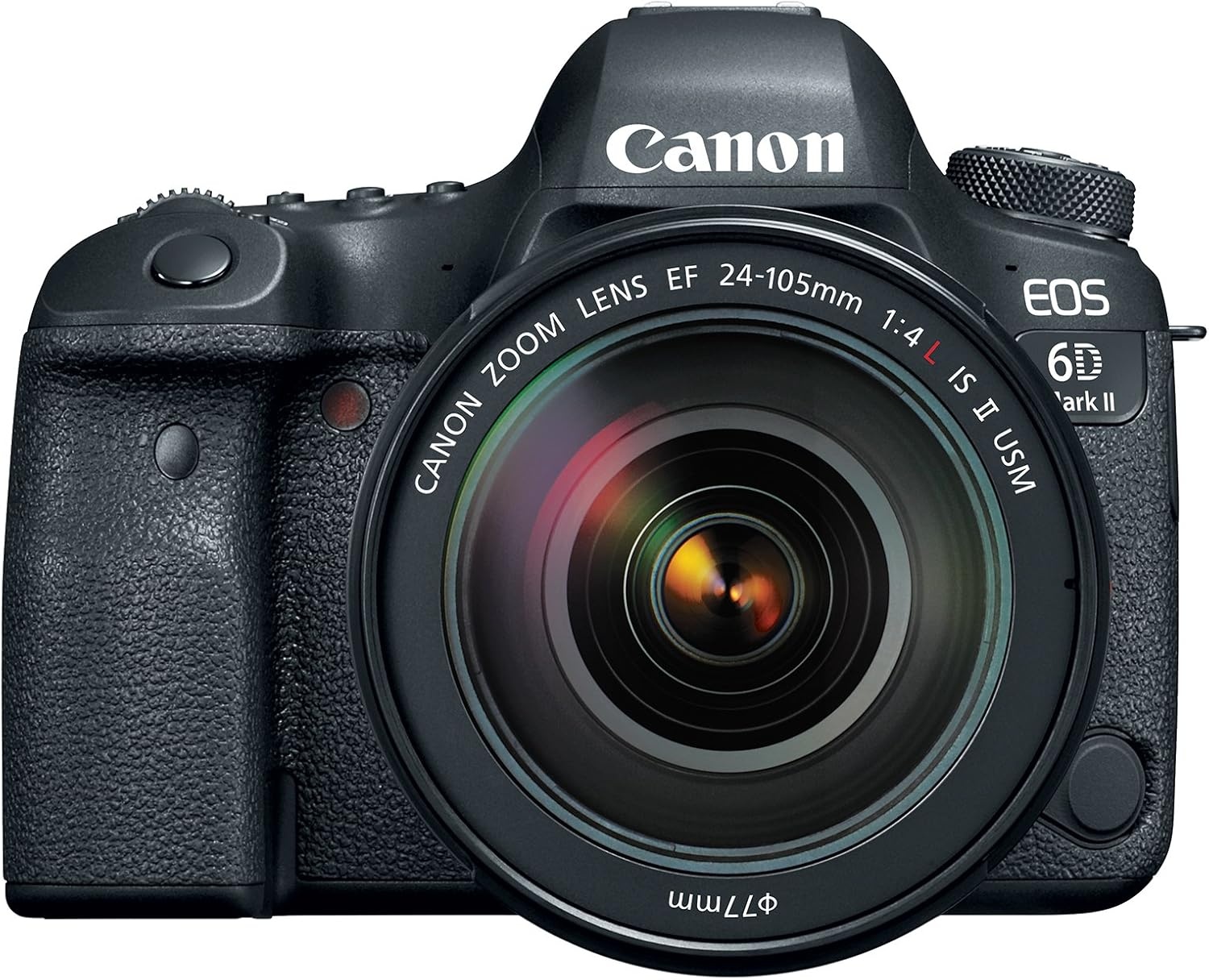 image:imageCanon EOS 6D Mark II DSLR Camera with EF 24105mm USM Lens WiFi Enabled BlackBlack