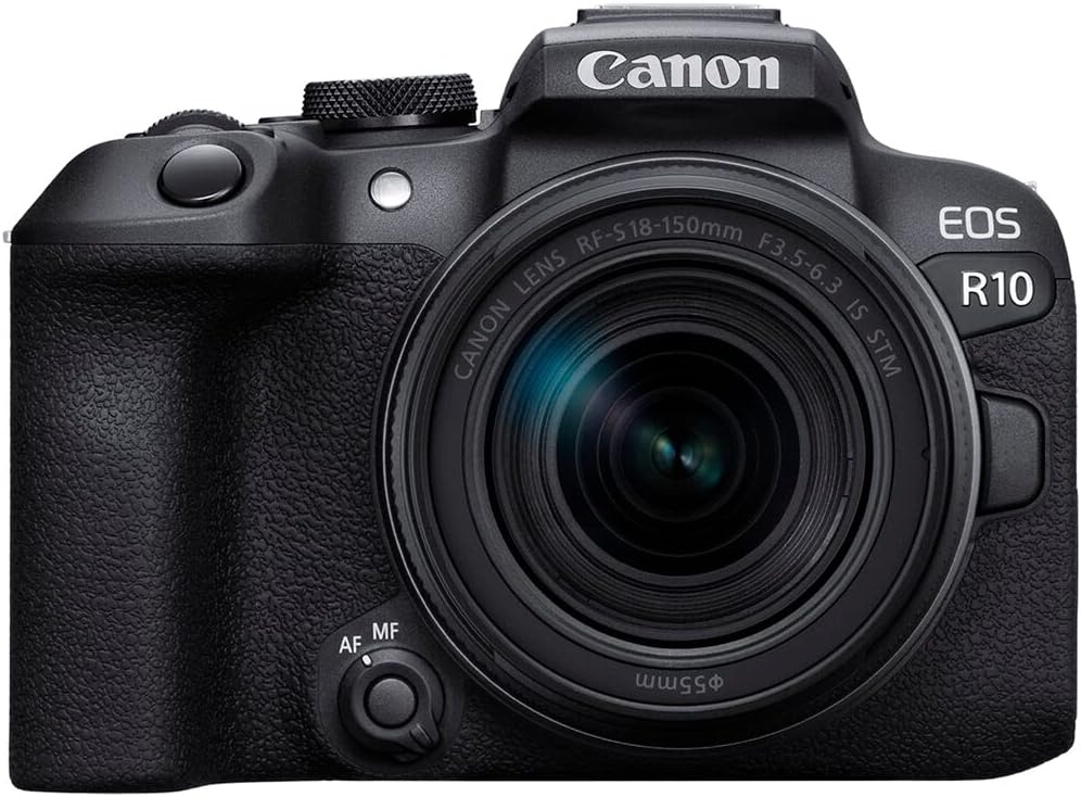 image:imageCanon EOS R10 Mirrorless Camera with RFS 1845mm Lens KitR10 18150 IS STM