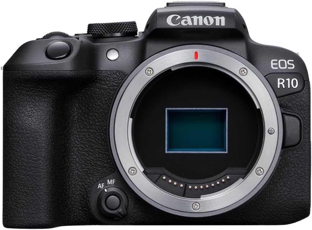 image:imageCanon EOS R10 Mirrorless Camera with RFS 1845mm Lens KitR10 Content Creator Kit