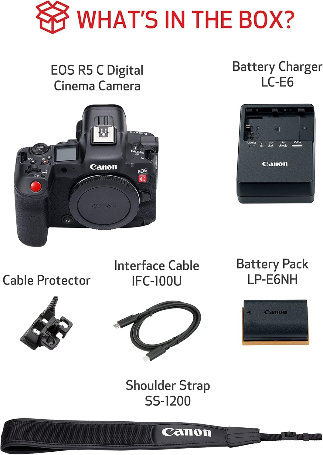 image:imageCanon EOS R5 C RF24105mm F4 L is USM Lens Kit 8K60P FF Sensor Pro CinemaPhoto Camera RF Mount Internal RAW 8K HDMI RAW Out 4K2K Oversampling Compact Lightweight Design Dual Pixel CMOS AFR5 C Body Only