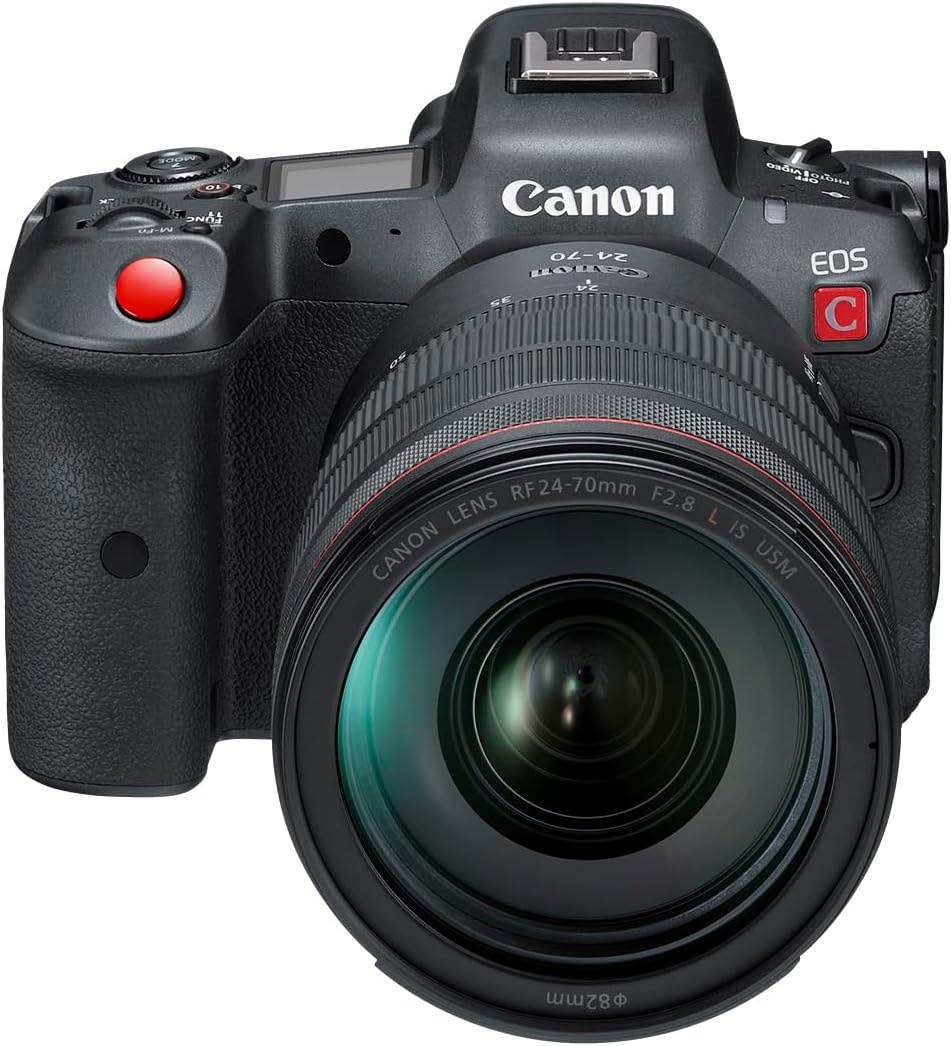 image:imageCanon EOS R5 C RF24105mm F4 L is USM Lens Kit 8K60P FF Sensor Pro CinemaPhoto Camera RF Mount Internal RAW 8K HDMI RAW Out 4K2K Oversampling Compact Lightweight Design Dual Pixel CMOS AF2470mm f28 Kit