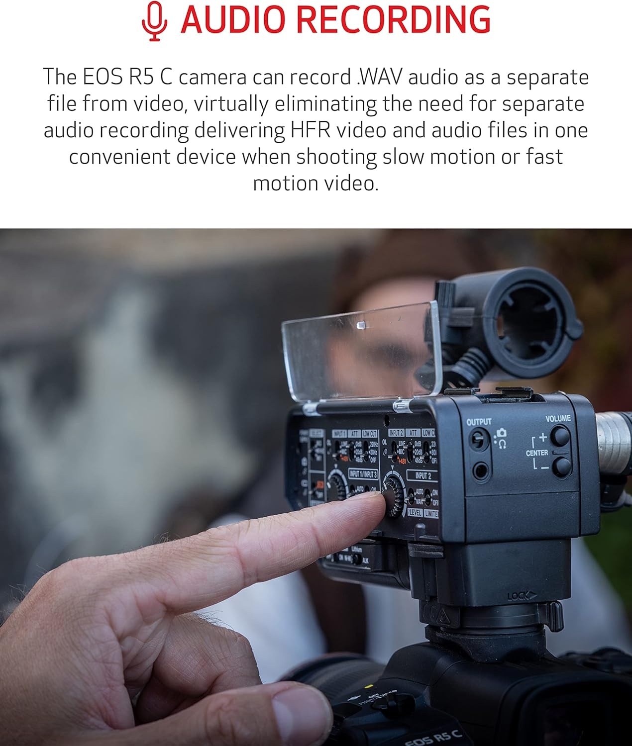 image:imageCanon EOS R5 C RF24105mm F4 L is USM Lens Kit 8K60P FF Sensor Pro CinemaPhoto Camera RF Mount Internal RAW 8K HDMI RAW Out 4K2K Oversampling Compact Lightweight Design Dual Pixel CMOS AFR5 C Body Only