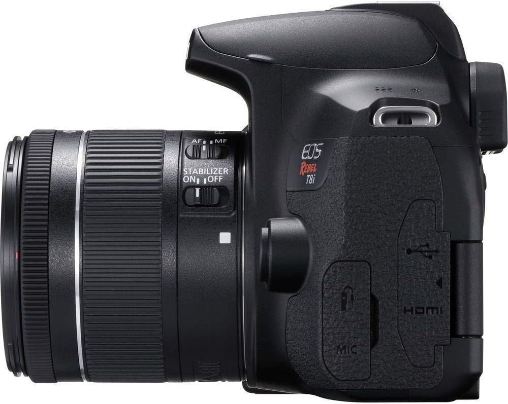image:imageCanon EOS Rebel T8i EFS 1855mm is STM Lens Kit Black