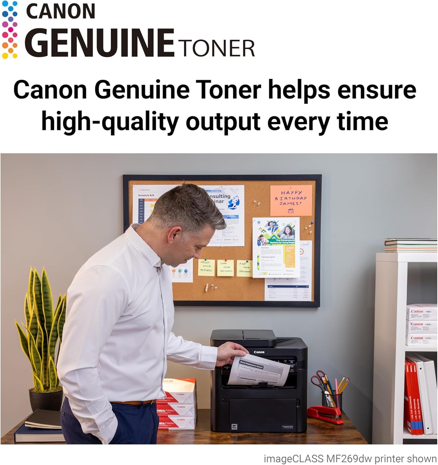 image:imageCanon Genuine 051 Black Toner Cartridge Compatible with LBP162dw MF264dw MF267dw MF269dw MF269dw VPCanon GENUINE Toner Black Standard