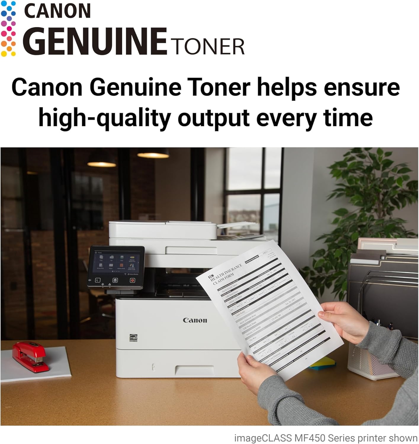 image:imageCanon Genuine 057 Black Toner Cartridge High Capacity Compatible with LBP220 Series LBP230 Series MF440 Series MF450 Series1 Pack