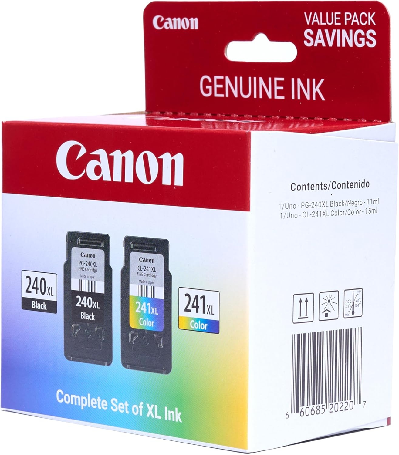 image:imageCanon PG240 XL Genuine Black Ink Cartridge Compatible with MG212031204120 MX512432472372392522532452 MG22203220422035203620 TS5120Extra Large Pack of 12