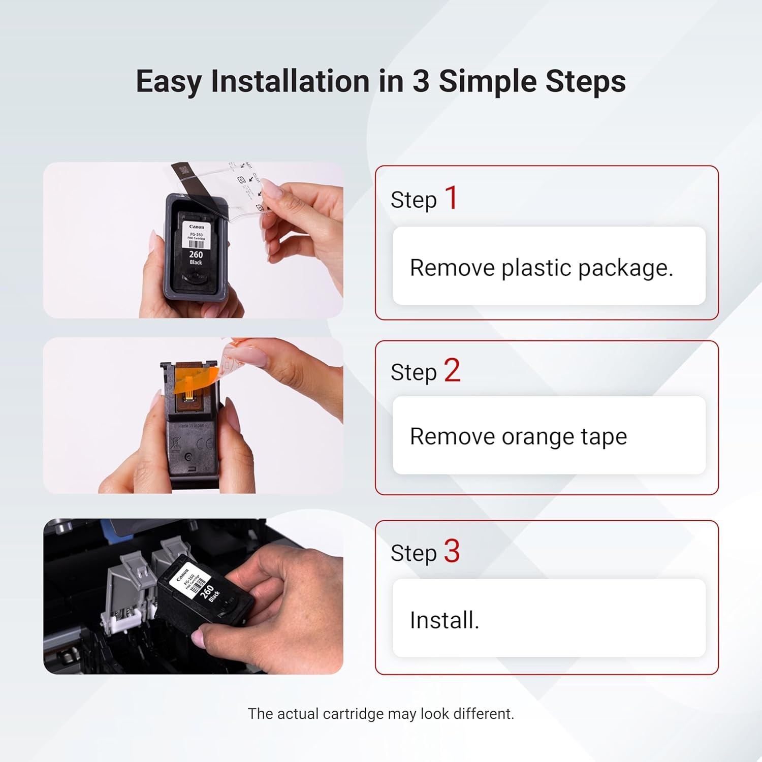 image:imageCanon PG275 XL Genuine Black Ink Cartridge Compatible with TS35203522 TR47204722 TR4723TR4725Black Color